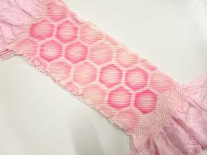 正絹　絞り　帯揚げ